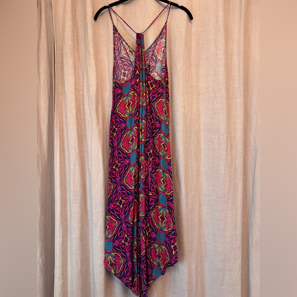 ASTR the Label Blue Purple Geometric High-Low Midi Dress - Similar to Size XS/S - Picture 4 of 8